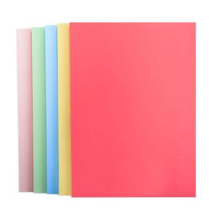 [一包100张]M&G（晨光文具）A4复印纸 彩色打印纸 儿童手工折纸彩纸 80g加厚卡纸深红色