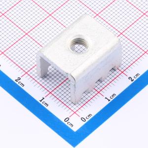 PCB焊接端子抽牙M6 八脚 16*20*13mm T2.0 镀雾锡
