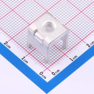PCB焊接端子铆垫片M5 四脚 12*11.7*13.8mm T1.0 镀雾锡