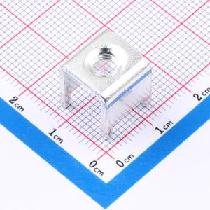 PCB焊接端子抽牙M5 四脚 12*11.7*13mm T1.5 镀亮锡