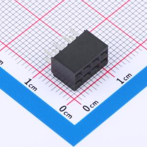 2x4P 间距:2.54mm 直插