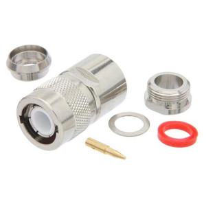 C型公头直型连接器,夹持式/焊接附件,适用于同轴电缆 RG213、RG214、RG8、RG9、RG11、RG225、RG393、RG144、RG216、RG215