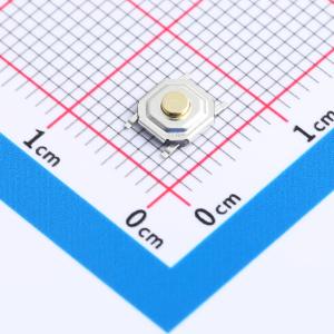 防水铜头 编带包装 4*4*1.7mm 防水铜头 轻触开关 弹力250gf 编带包装