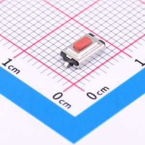 红色柄 编带包装 3*6*2.5mm 拉伸立贴轻触开关 红色柄 弹力250gf 编带包装