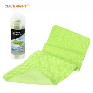 CMCBRIGHT添星 降温毛巾 水蒸发降温 清爽防暑吸汗 工厂工地户外运动 荧光黄