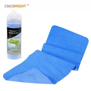 CMCBRIGHT添星 降温毛巾 水蒸发降温 清爽防暑吸汗 工厂工地户外运动 蓝色
