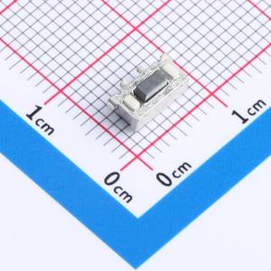 新3X6/贴片/3.5H/180gf/LCP白底黑钮/带柱/标准柱0.75/双簧/编带