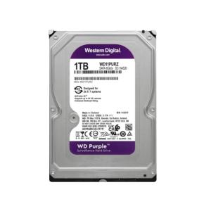 西部数据 监控级硬盘 WD Purple 西数紫盘 1TB 64MB SATA CMR (WD11PURZ)