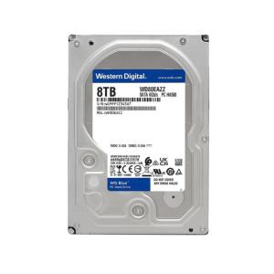 西部数据 台式机机械硬盘 WD Blue 西数蓝盘 8TB  5640转 128MB SATA CMR (WD80EAZZ)