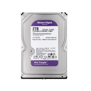 西部数据 监控级硬盘 WD Purple 西数紫盘 2TB 64MB SATA CMR (WD23PURZ)
