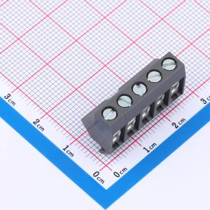 1x5P 5mm 弯插 排数:1 每排P数:5