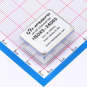 DC-DC电源模块Vin=18-36V Vout=±5V 0.5A  功率5W