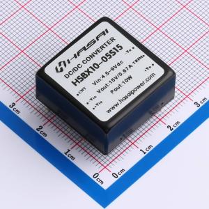DC-DC电源模块Vin=4.5-9V Vout=15V 0.67A  功率10W