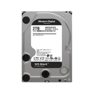 西部数据 台式机游戏硬盘 WD_BLACK 西数黑盘 2TB 7200转 64MB SATA接口 CMR垂直