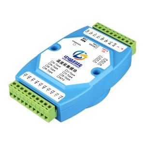 K型热电偶温度采集模块RS485隔离工业级铂热电阻变送器Modbus中盛   8路(隔离型485)