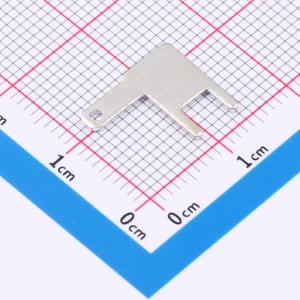 接线端子6.3*0.8弯头焊插片 PC线路板插片 冷压端6.3mm线路板插片公插