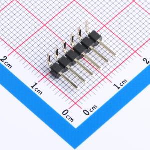 1x6P 间距:2.54mm 方针 弯插