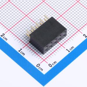 间距:2.54mm 2x5P 直插