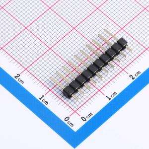 1x10P 间距:2.54mm 方针 直插