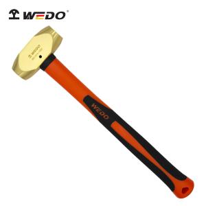 WEDO/维度 黄铜塑柄欧式平锤 BR2107A-1002 1lb