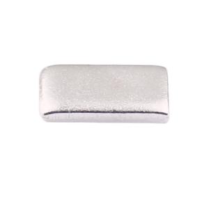 博众新材 SMT贴片铜片6*3*1mm 黄铜镀镍导电铜块 载流片铜条触点散热铜片 袋装 BTC-631-BN01