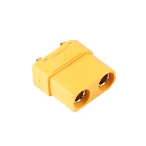 XT90PB 30A二芯PCB直插母镀金黄色插头