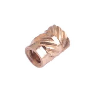 众仪 土八热熔铜螺母 m2*4*3内螺纹*长度*外径