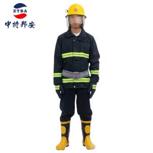 中特邦安 安全服 100022818945消防服套装 消防员衣服 灭火防护服 防火服 五件套 黑色
