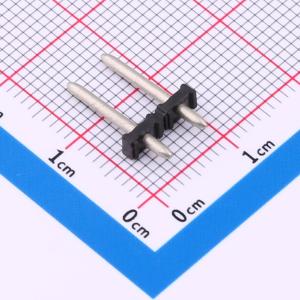 1x2P 间距:5mm 圆针 直插