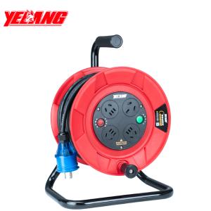 野狼YELANG 220V~250V10A绕线盘电缆盘电源盘卷线盘3*2.5*20m/ YL24021020