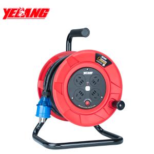 野狼YELANG 220V~250V10A绕线盘电缆盘电源盘卷线盘3*2.5*20m/ YL24011020
