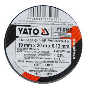 YATO(易尔拓)黑色电工绝缘胶带19MMX20M