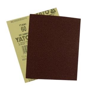 YATO(易尔拓)干磨砂纸 60目 230x280MM