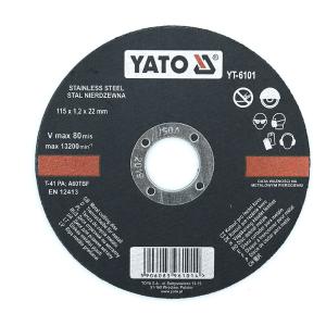 YATO(易尔拓)平型不锈钢切片115X1.2X22MM
