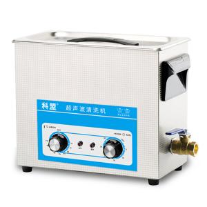 科盟 标准款台式机械 超声波清洗机 工业实验室6L/180W 五金零件 除油去污 KM-36B
