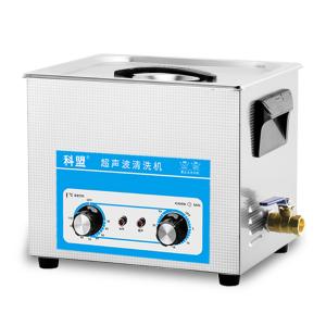 科盟 标准款台式机械 超声波清洗机 工业240W/10L 五金除油 实验室清洗器 KM-410B