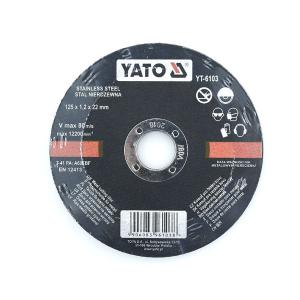 YATO(易尔拓)平型不锈钢切片125X1.2X22MM
