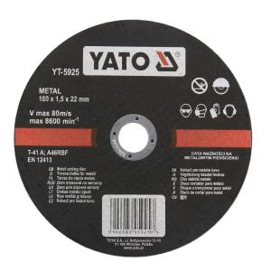 YATO(易尔拓)平型金属切片125X3.2X22MM