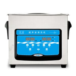 科盟 升级款台式数码 超声波清洗机 实验室120W/3L 工业五金 除油超声机 KM-23C