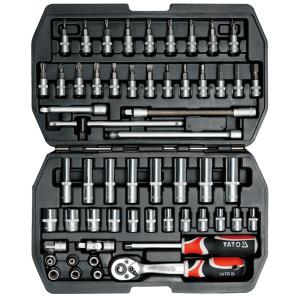 YATO(易尔拓)1/4"套筒扳手组套56件套