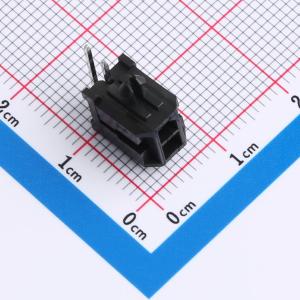 2x1P 间距:3mm 弯插