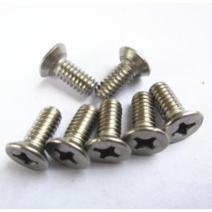威工,十字沉头机螺钉，M3*6，蓝白锌 ,3x6mm