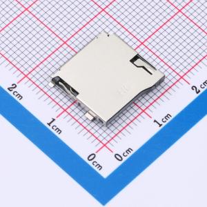 自弹式 MicroSD卡(TF卡) 卡座