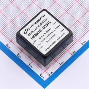 DC-DC电源模块Vin=4.5-9V Vout=15V 0.67A  功率10W