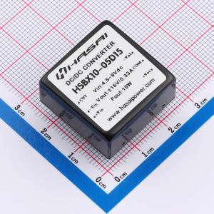 DC-DC电源模块Vin=4.5-9V Vout=±15V 0.333A  功率10W