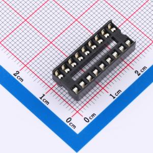 间距2.54mm P数:18P