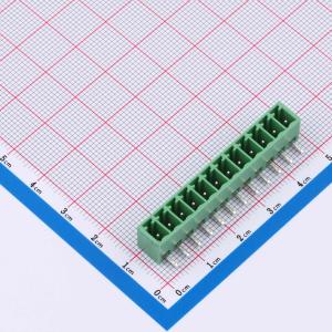 Toponelec(上海拓宜)端子，3.81mm间距连接器弯针插座不带法兰