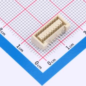 2x9P 间距:1.25mm 立贴