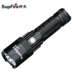 神火（SupFire）L6-S超强光手电筒多功能USB可充电26650超亮远射LED户外灯大功率10W超长续航4.5h