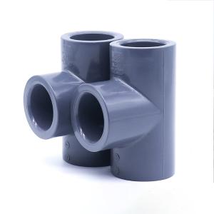 环琪 UPVC DN15 UPVC 国标 三通 尺寸20mm
